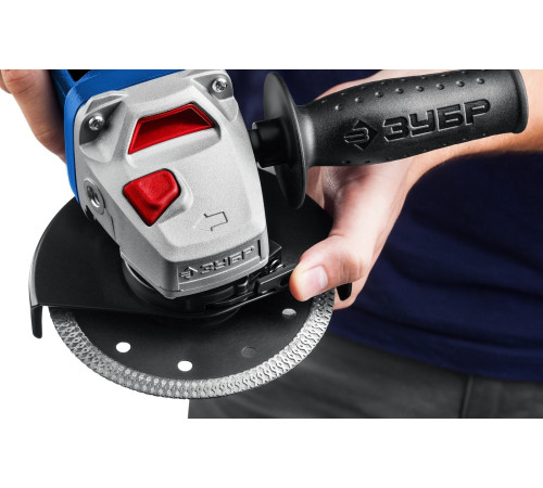 Угловая шлифмашина Зубр УШМ-П125-1500 ПСТ