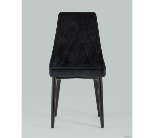 Стул Stool Group Версаль велюр черный