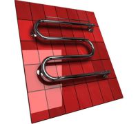 Полотенцесушитель Двин M с полочкой 60x60