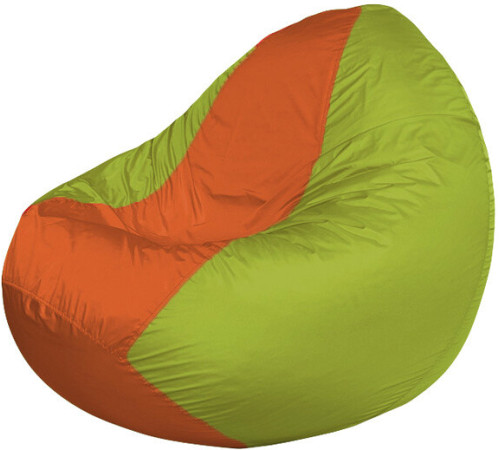 Кресло-мешок Flagman Classic К2.1-177 салатовый/оранжевый