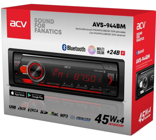 USB-магнитола ACV AVS-944BM