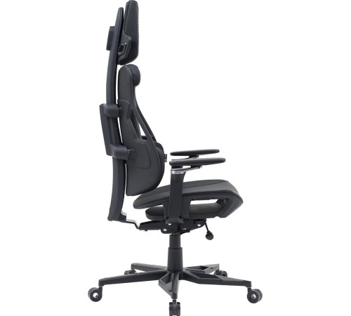 Игровое геймерское кресло CACTUS CS-CHR-DUO-BBK черный кожзам