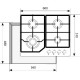 Варочная панель Akpo PGA 604 FGC BL