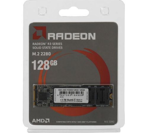 SSD AMD Radeon R3 128GB R3MS0128G8