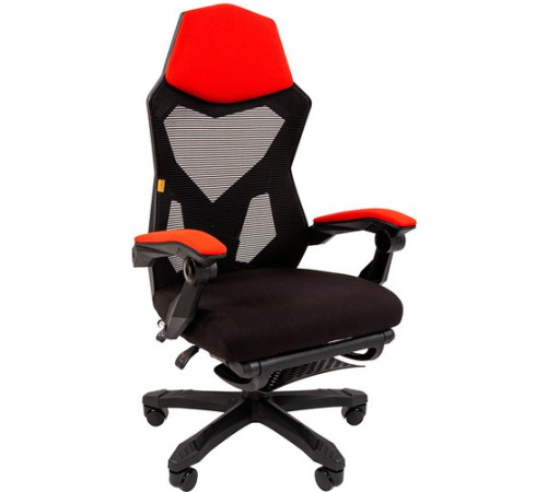 Игровое геймерское кресло CHAIRMAN 571 черный/красный