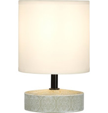 Настольная лампа Rivoli Eleanor 7070-501 бежевый/белый