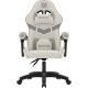 Игровое геймерское кресло Defender Savage белый/серый