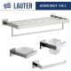 Набор аксессуаров для ванной Lauter 21SH71061 + 21SH71051 + 21SH71071 + 21SH71151 Chrome, 4 предмета