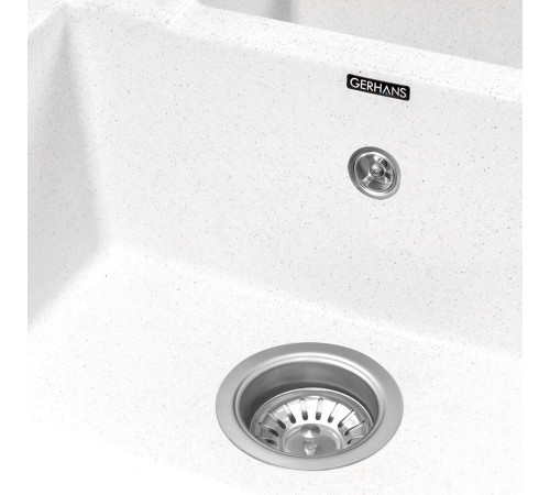 Кухонная мойка Gerhans C01 белый