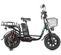 Электровелосипед Gelbert Khan Monster 2 черный