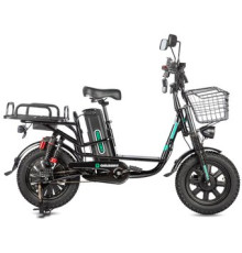 Электровелосипед Gelbert Khan Monster 2 черный