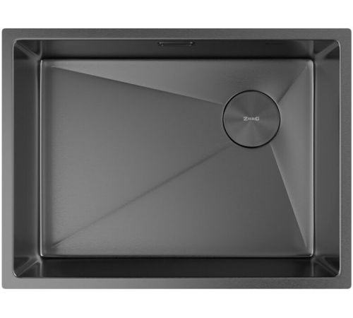 Кухонная мойка ZorG Zerox 59 U / IF Side SF PVD Gunblack
