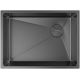 Кухонная мойка ZorG Zerox 59 U / IF Side SF PVD Gunblack