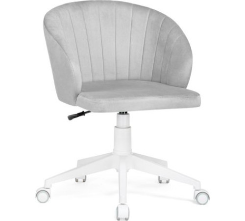 Офисное кресло Woodville Пард 464231 confetti silver серый/белый