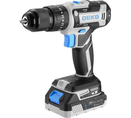 Ударная дрель-шуруповерт Deko DKCID20FU-Li 083-1119 с 1-им АКБ