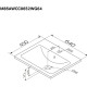 Умывальник AM.PM X-Joy M85AWCC0652WG64