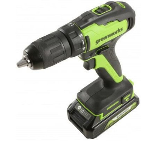 Дрель-шуруповерт Greenworks GD24DD35 3704007 без АКБ