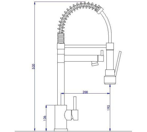 Смеситель Ekko E4802