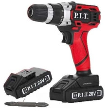 Дрель-шуруповерт P.I.T. LPSR18-D3 с 2-мя АКБ