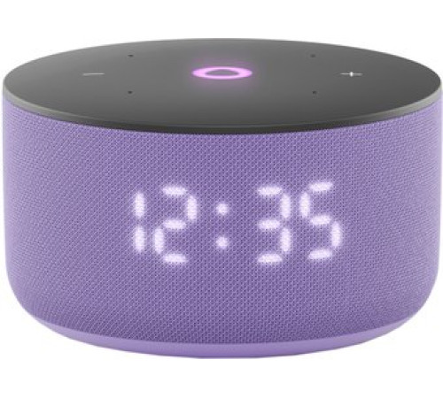 Умная колонка Яндекс Станция Мини 3 с часами фиолетовый