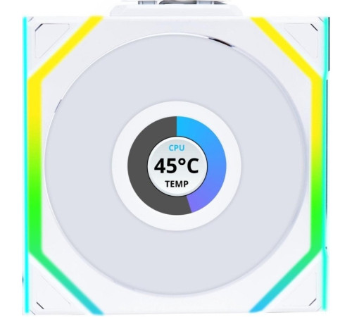 Комплект вентиляторов для корпуса с контроллером Lian Li Uni Fan SL 120 Wireless LCD Reverse G99.12RSLLCD1W3W.R0