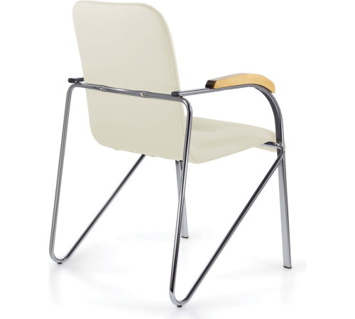 Офисный стул Brabix CF-105 532762 хром/бежевый