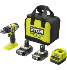 Ударная дрель-шуруповерт Ryobi HP RPD18C-220S 5133004982 с 2-мя АКБ 2 Ah, сумка