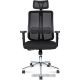 Офисное кресло Norden Tema Сhrome 2D 216A-Сhrome-2D-B-BB хром/черный