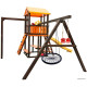 Игровой комплекс Perfetto Sport Bari-7 качели лодочка, паутина