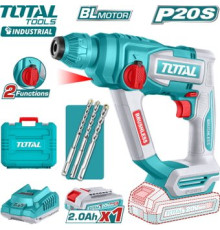 Перфоратор Total TRHLI201881 с 1-им АКБ, кейс