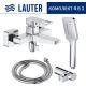 Смеситель Lauter Cascade 21CK6615C с лейкой Relexa Fleur 21S00126