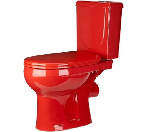 Унитаз Оскольская керамика Ирида Стандар красный