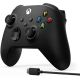 Геймпад Microsoft Xbox + USB-C кабель черный