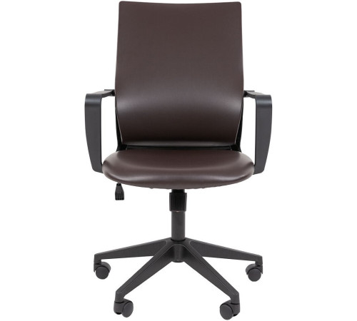 Офисное кресло CHAIRMAN 545 БП экокожа коричневый
