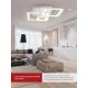 Припотолочная люстра In Home Elegant Aristo-W 4690612047270 белый, с пультом ДУ