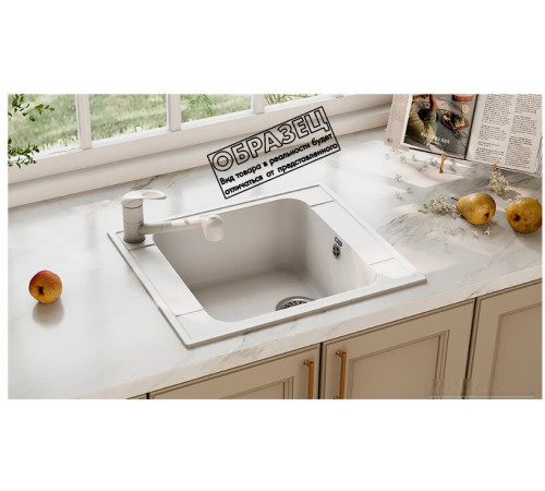 Кухонная мойка Ulgran U-604 344 ультра-черный