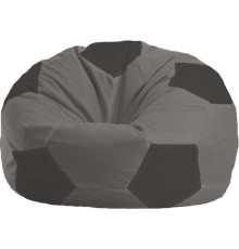 Кресло-мешок Flagman Мяч Стандарт М1.1-351 серый/темно-серый