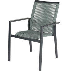 Стул с подлокотниками Bergenson Bjorn Paulsen BB0000467 серо-зеленый