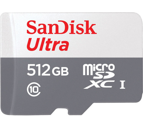 Карта памяти SanDisk Ultra microSDXC SDSQUNR-512G-GN3MN 512GB