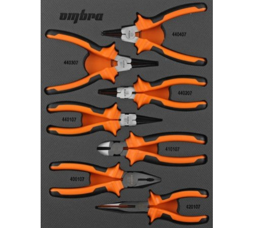 Набор пассатижей Ombra OMT7STE 7 предметов