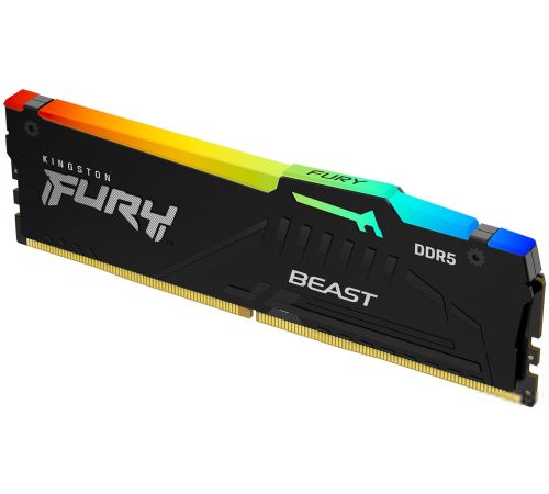 Оперативная память Kingston FURY Beast RGB 8ГБ DDR5 6000МГц KF560C36BBEA-8