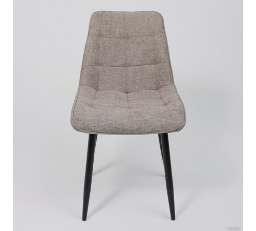 Стул AksHome Caris бежевый микровелюр CD2302-4/черный