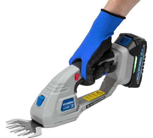 Кусторез + ножницы Hyundai R-218iON без АКБ