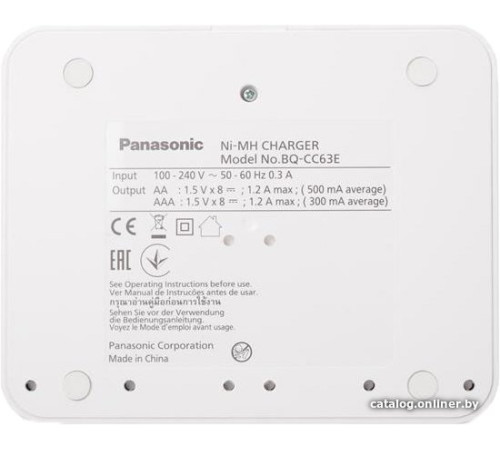 Зарядное устройство Panasonic Eneloop BQ-CC63E