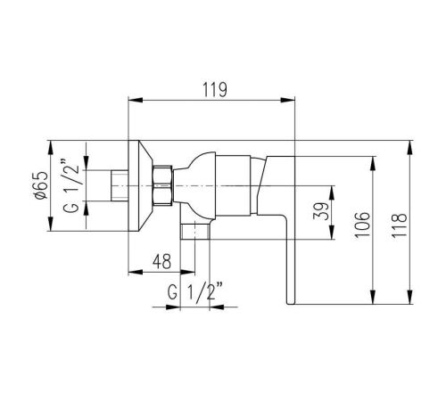 Смеситель Slezak RAV VT481.5
