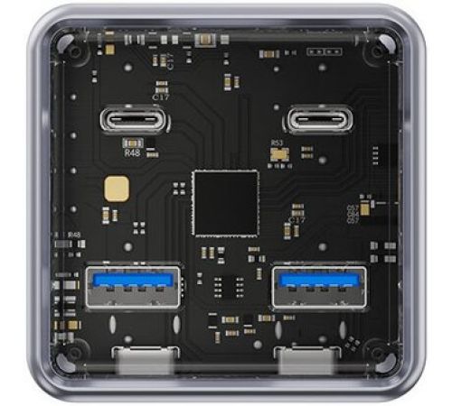 USB-хаб Orico XHJ2U2C-G2-10-GY-BP