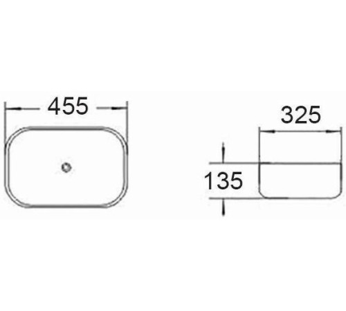Умывальник Mexen Rita MEX-21084548