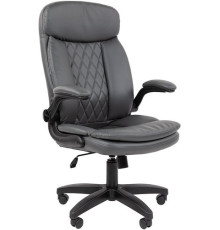 Офисное кресло CHAIRMAN 533 экокожа серый