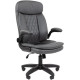 Офисное кресло CHAIRMAN 533 экокожа серый