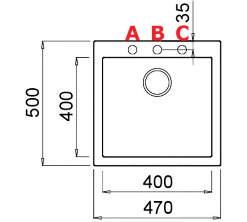Кухонная мойка Elleci Quadra 102 Light Grey K97